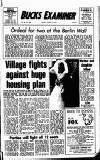 Buckinghamshire Examiner Friday 11 August 1972 Page 1