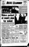 Buckinghamshire Examiner Friday 08 September 1972 Page 1