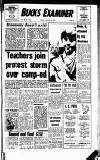 Buckinghamshire Examiner Friday 20 October 1972 Page 1