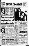 Buckinghamshire Examiner Friday 10 November 1972 Page 1
