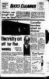 Buckinghamshire Examiner Friday 05 January 1973 Page 1