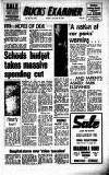 Buckinghamshire Examiner Friday 18 January 1974 Page 1