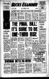 Buckinghamshire Examiner Friday 28 February 1975 Page 1