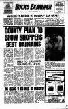 Buckinghamshire Examiner Friday 05 September 1975 Page 1