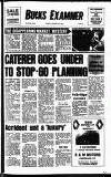 Buckinghamshire Examiner Friday 20 January 1978 Page 1
