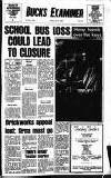 Buckinghamshire Examiner Friday 09 May 1980 Page 1