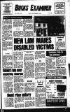 Buckinghamshire Examiner Friday 05 September 1980 Page 1