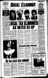 Buckinghamshire Examiner Friday 26 February 1982 Page 1