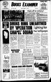 Buckinghamshire Examiner Friday 12 March 1982 Page 1