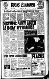 Buckinghamshire Examiner Friday 23 July 1982 Page 1