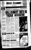 Buckinghamshire Examiner Friday 03 September 1982 Page 1