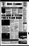 Buckinghamshire Examiner Friday 28 October 1983 Page 1
