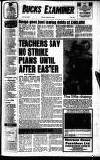 Buckinghamshire Examiner Friday 29 March 1985 Page 1