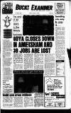 Buckinghamshire Examiner Friday 02 August 1985 Page 1