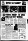 Buckinghamshire Examiner Friday 27 September 1985 Page 1