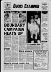 Buckinghamshire Examiner Friday 03 January 1986 Page 1