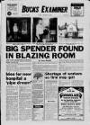 Buckinghamshire Examiner Friday 24 January 1986 Page 1