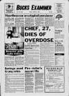 Buckinghamshire Examiner Friday 31 January 1986 Page 1