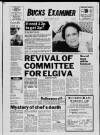 Buckinghamshire Examiner Friday 28 February 1986 Page 1