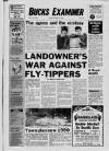 Buckinghamshire Examiner Friday 21 March 1986 Page 1