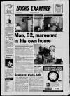 Buckinghamshire Examiner Friday 03 October 1986 Page 1