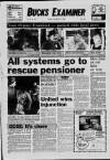 Buckinghamshire Examiner Friday 10 October 1986 Page 1