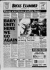 Buckinghamshire Examiner Friday 17 October 1986 Page 1