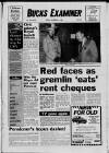 Buckinghamshire Examiner Friday 14 November 1986 Page 1