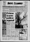 Buckinghamshire Examiner Friday 28 November 1986 Page 1