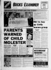 Buckinghamshire Examiner Friday 23 January 1987 Page 1