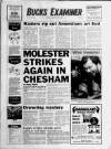 Buckinghamshire Examiner Friday 30 January 1987 Page 1