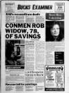 Buckinghamshire Examiner Friday 13 February 1987 Page 1