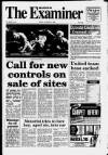 Buckinghamshire Examiner Friday 07 October 1988 Page 1