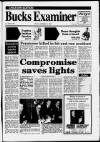 Buckinghamshire Examiner Friday 16 December 1988 Page 1