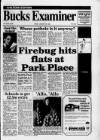 Buckinghamshire Examiner Friday 20 January 1989 Page 1