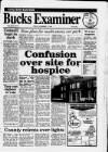 Buckinghamshire Examiner Friday 17 November 1989 Page 1