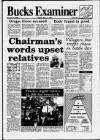 Buckinghamshire Examiner Friday 11 May 1990 Page 1