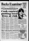 Buckinghamshire Examiner Friday 28 December 1990 Page 1
