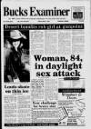 Buckinghamshire Examiner Friday 01 May 1992 Page 1