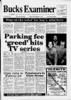 Buckinghamshire Examiner Friday 11 September 1992 Page 1