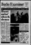 Buckinghamshire Examiner Friday 01 January 1993 Page 1