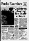 Buckinghamshire Examiner Friday 01 October 1993 Page 1