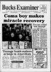 Buckinghamshire Examiner Friday 08 October 1993 Page 1