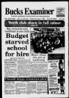 Buckinghamshire Examiner Friday 01 November 1996 Page 1