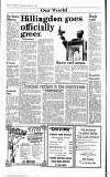 Hayes & Harlington Gazette Wednesday 13 December 1989 Page 12