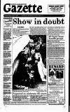 Hayes & Harlington Gazette Wednesday 03 June 1992 Page 1