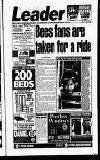Ealing Leader Friday 26 May 1995 Page 1