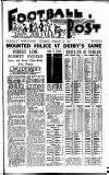 Football Post (Nottingham) Saturday 18 February 1950 Page 1