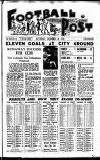 Football Post (Nottingham) Saturday 18 November 1950 Page 1
