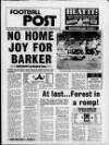 Football Post (Nottingham) Saturday 17 November 1984 Page 1